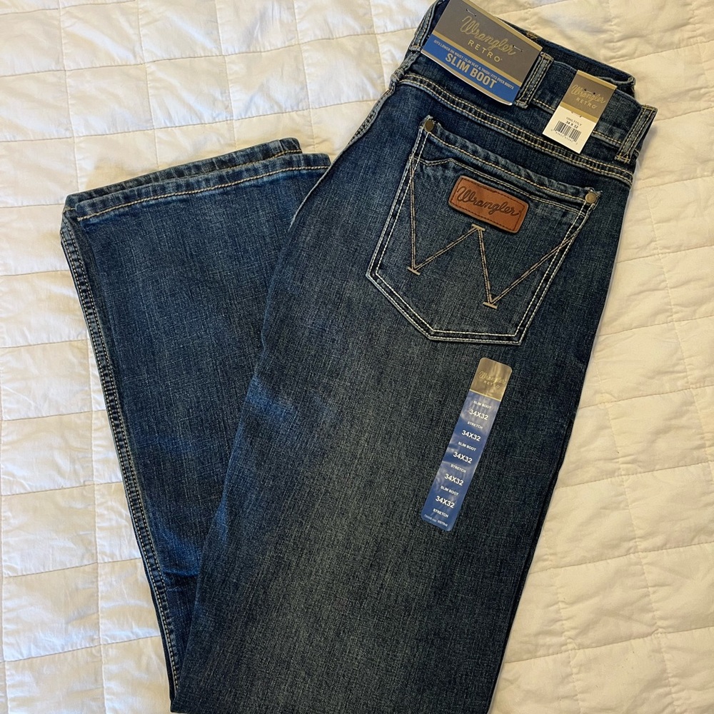 NWT Mens wrangler retro